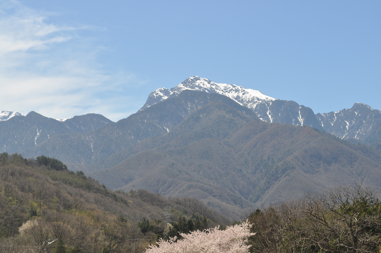 １７年４月１７日早春の甲斐駒ケ岳