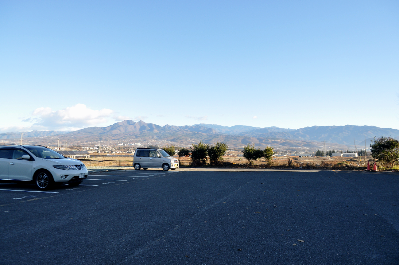 旭団地から茅ヶ岳